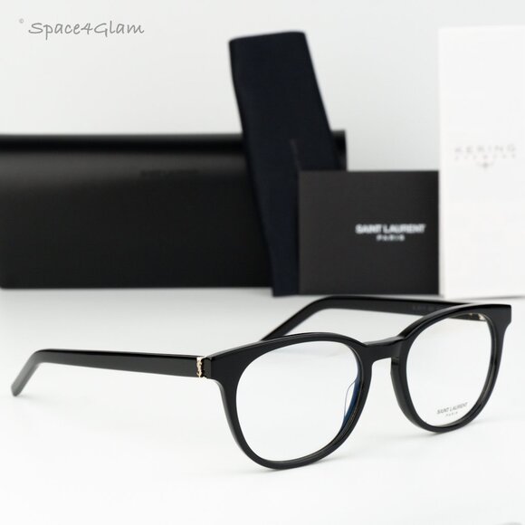 Saint Laurent Women Eyeglasses Black Demo Square SLM111 001 NEW AUTHENTIC main image 9